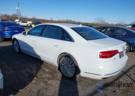 2015 Audi A8 L 4.0T from USA, damaged, VIN WAU32AFDXFN022202
